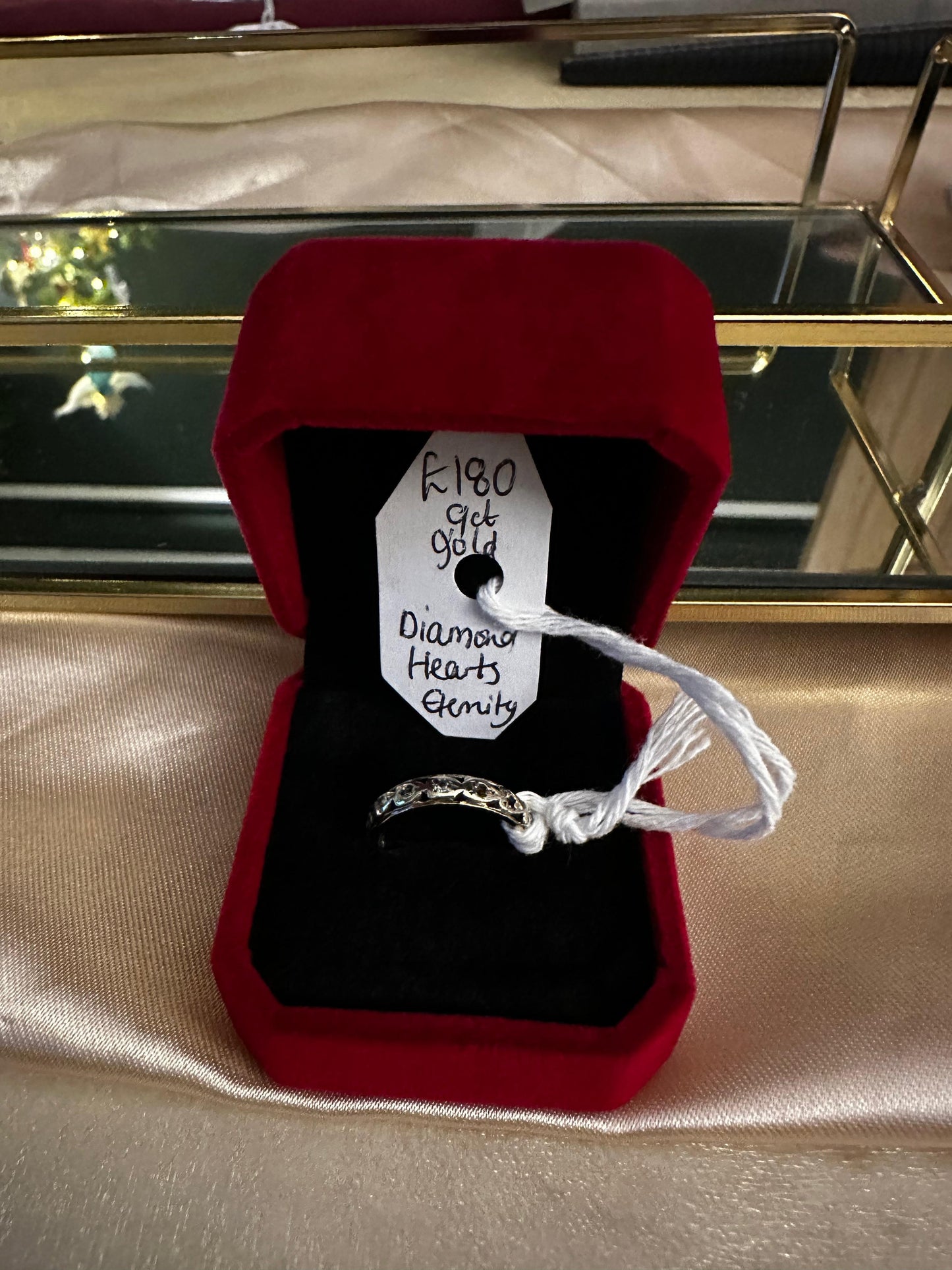 Diamond hearts eternity