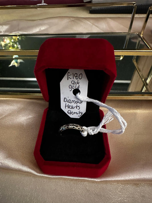 Diamond hearts eternity